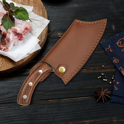 TRIBAL ARTISAN CLEAVER KNIFE