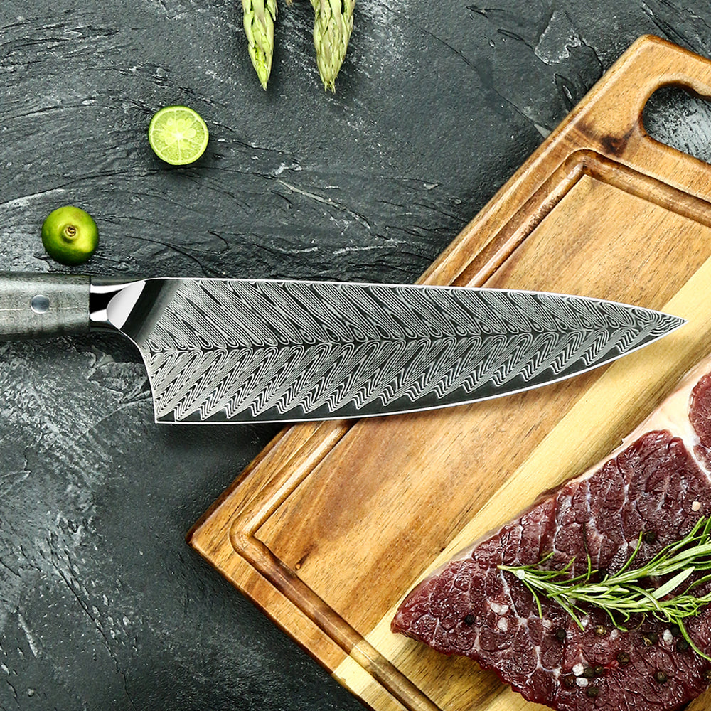 Tribal Inferuno Gyuto AUS10 Chef Knife